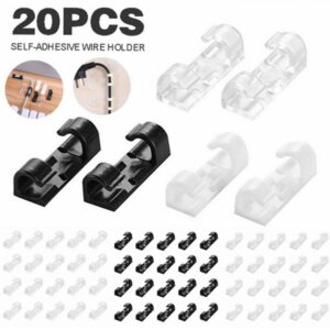 Get Organized with Easy-to-Use Cable Clips