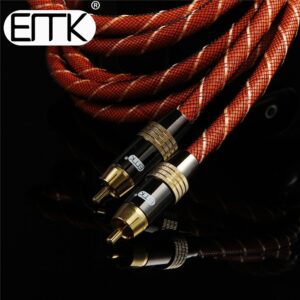 Experience Rich, Vibrant Sound with EMK Subwoofer Cable